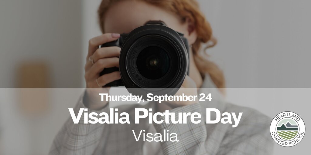 Visalia Picture Day- Heartland Charter School Banner