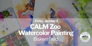 CALM Zoo Watercolor Painting- Heartland Charter School