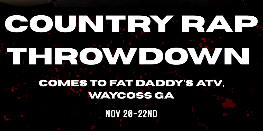 Country Rap Throwdown at Fat Daddy's Banner