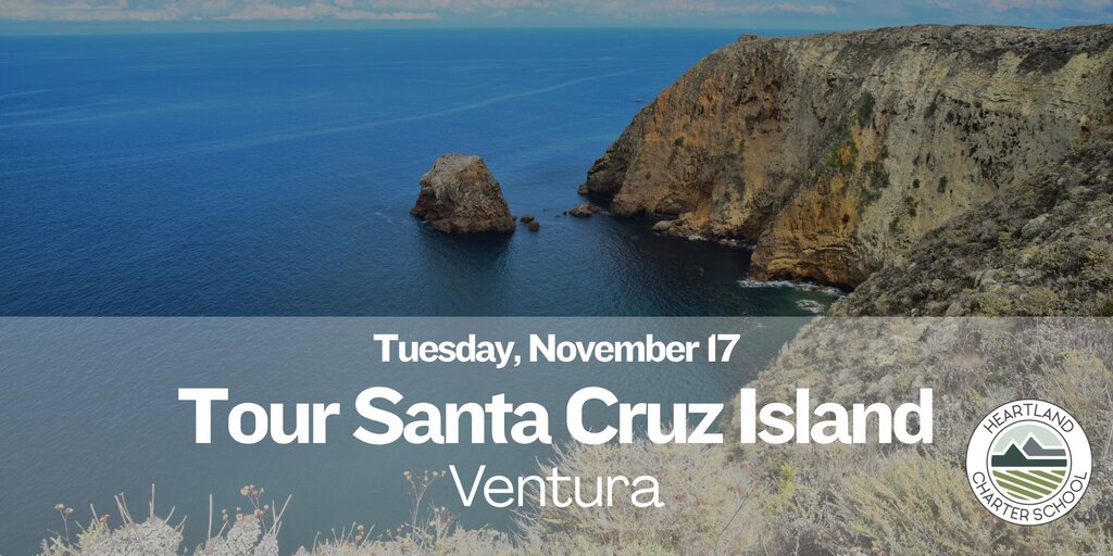 Tour Santa Cruz Island- Heartland Charter School Banner