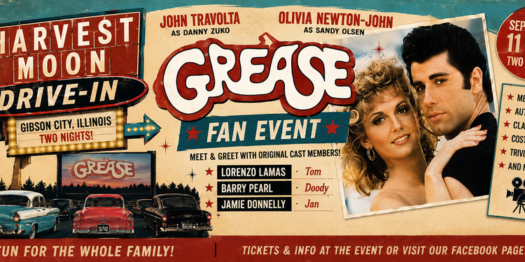 Grease Fan Event-Gibson City, IL 