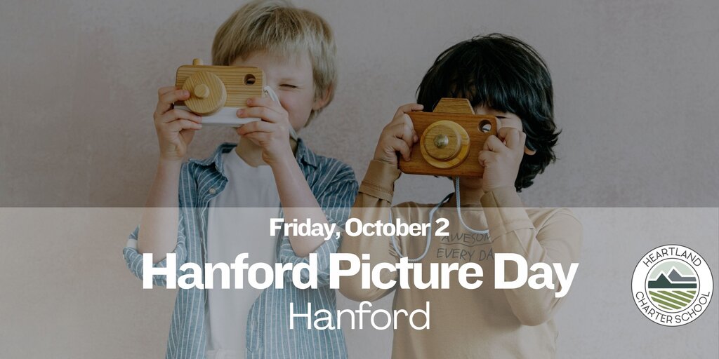 Hanford Picture Day- Heartland Charter School Banner