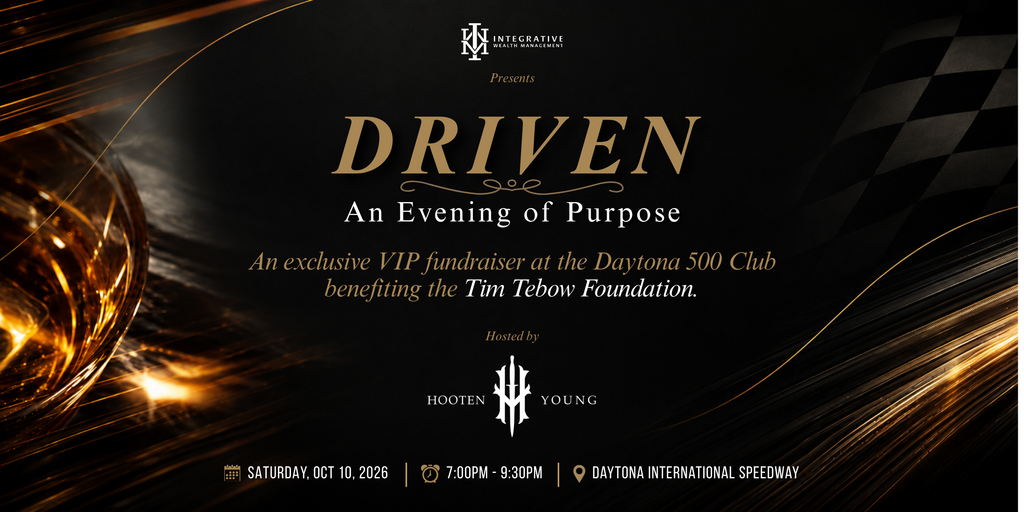 DRIVEN: An Evening of Purpose Benefiting The Tim Tebow Foundation Banner