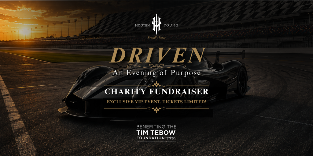 DRIVEN: An Evening of Purpose Benefiting The Tim Tebow Foundation Banner
