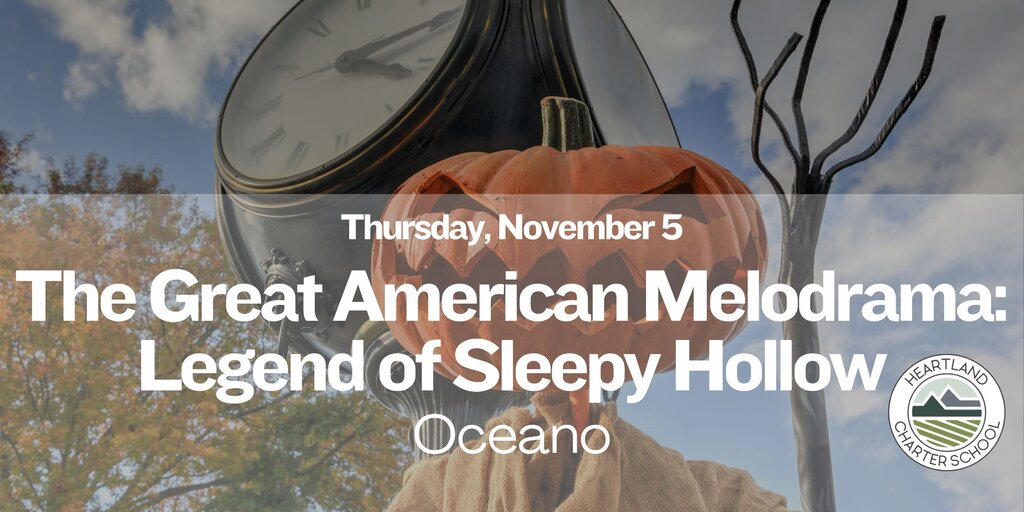 The Legend of Sleepy Hollow - Heartland Charter School Banner