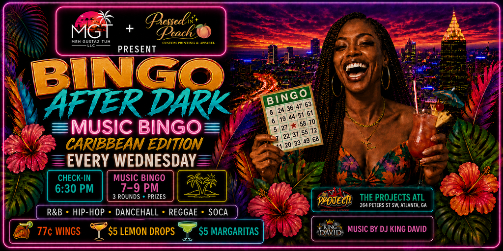 Bingo After Dark: Caribbean Edition Banner