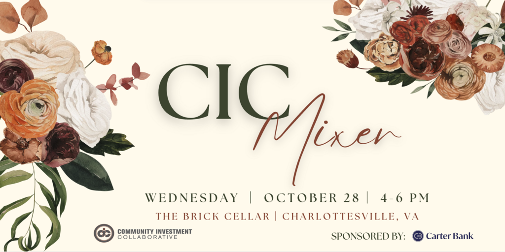 CIC Charlottesville Fall '26 Mixer Banner