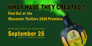 Wisconsin Thrillers 2026 Block B
