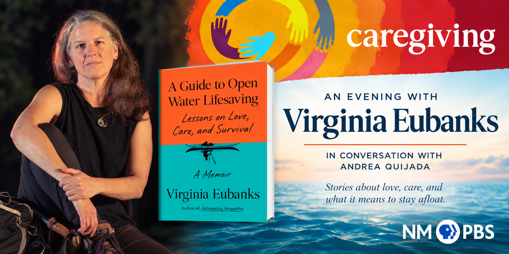 NMPBS presents Virginia Eubanks and "Caregiving" Banner