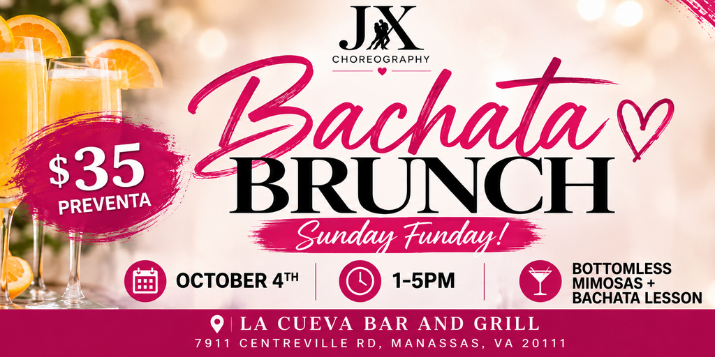Bachata Brunch - La Cueva Bar and Grill Banner