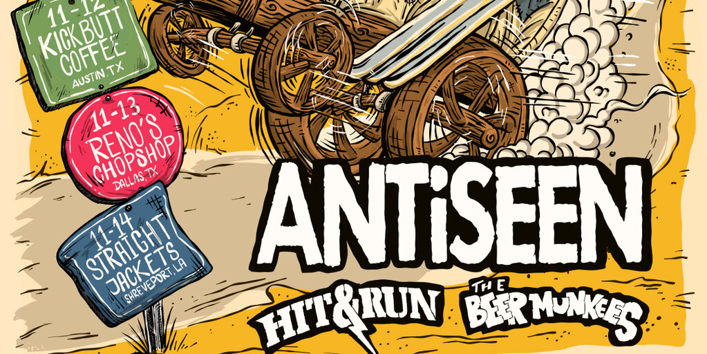 Grumpy Munkee Music Fest with Thunderosa, Antiseen,  and More!  Banner