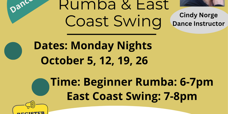 Beginner East Coast Swing - October 2026