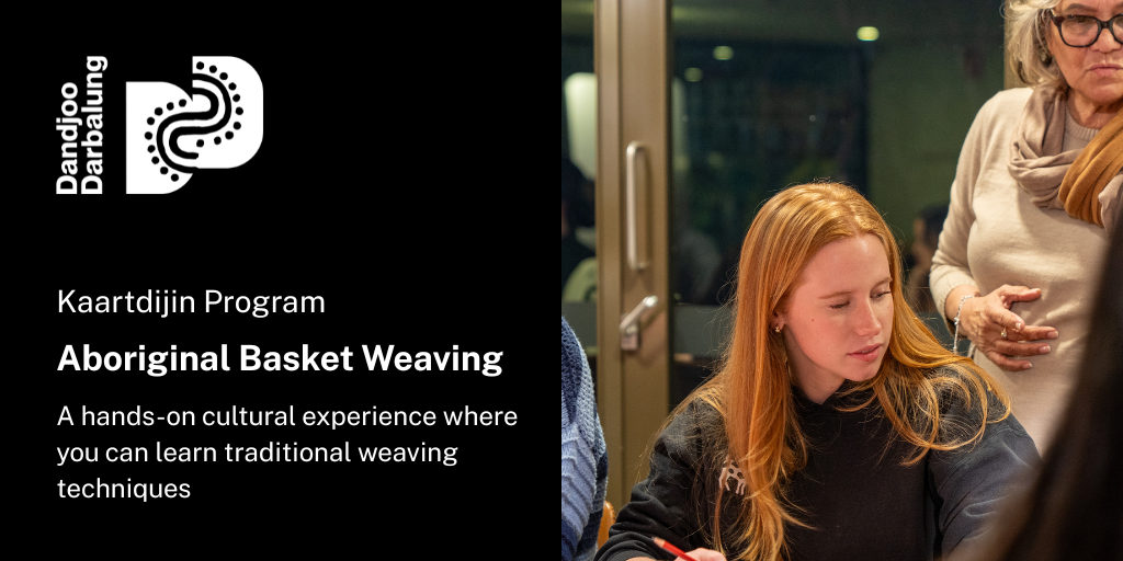 Aboriginal Basket Weaving Banner