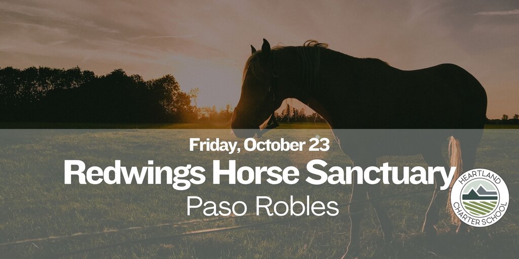 Redwings Horse Sanctuary- Heartland Charter School Banner