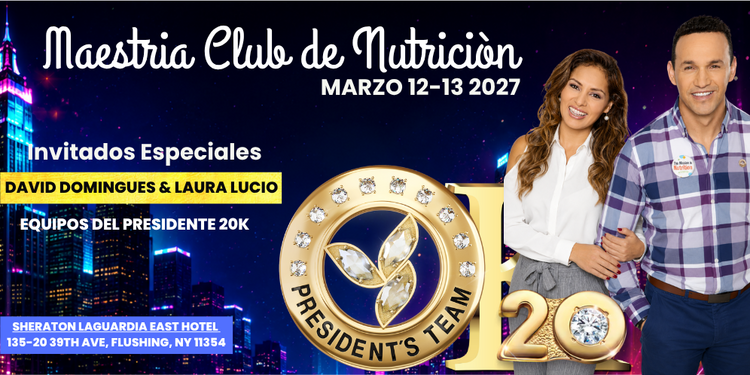 Maestria de Club Nutricion Marzo 2027