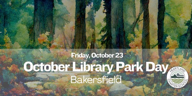 October Library Park Day- Heartland Charter School