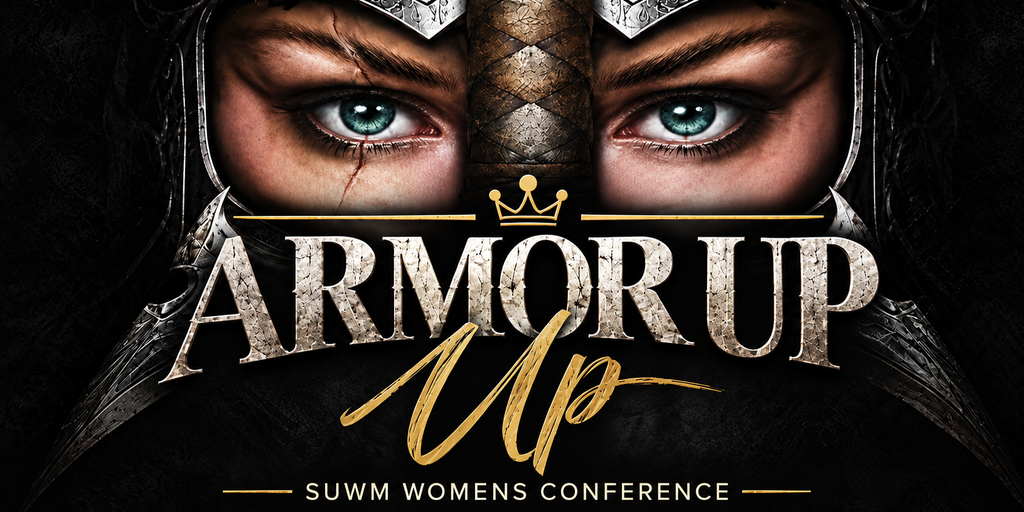 SUWM Armor Up Women's Conference Banner