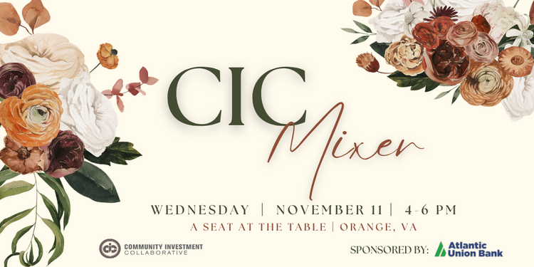CIC Culpeper-Orange Fall '26 Mixer 