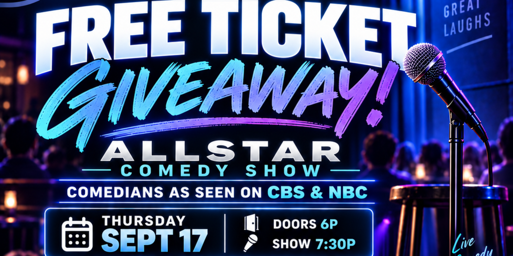 Allstar Comedy, Irvine Improv Banner