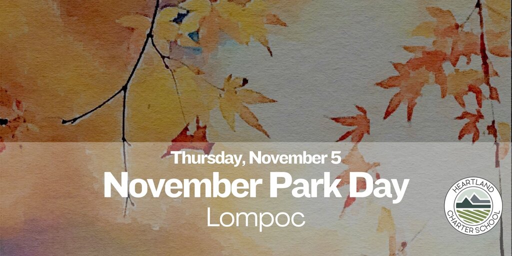 November Park Day- Heartland Charter School Banner
