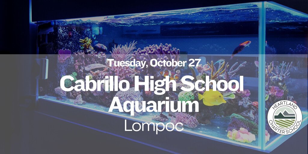 Cabrillo High School Aquarium-Heartland Charter School Banner