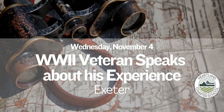 WWII Veteran Speaks about His Experience- Heartland Charter School