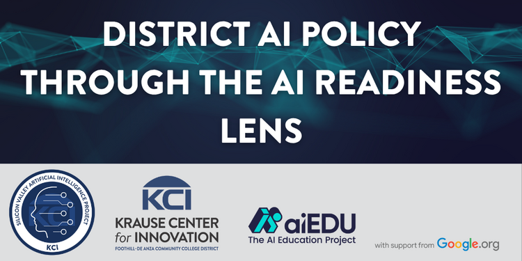 District AI Policy Through the AI Readiness Lens