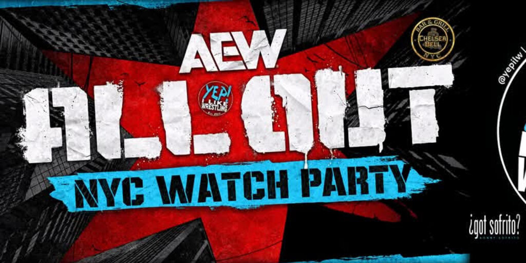 AEW All Out 2026 NYC Watch Party at The Chelsea Bell  Banner