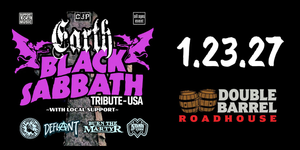 EARTH- A BLACK SABBATH TRIBUTE Banner