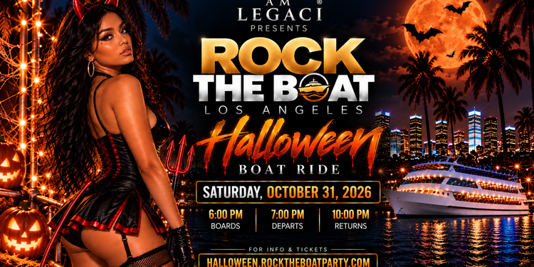Rock The Boat Los Angeles: Halloween Boat Ride 2026