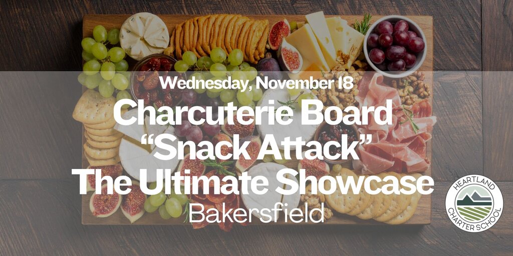 Charcuterie Board “Snack Attack”- Heartland Charter School Banner