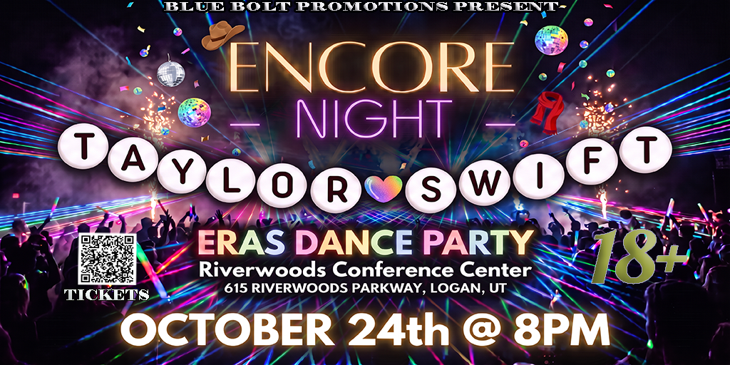 Encore Night: Taylor Swift ERAS Dance Party Banner