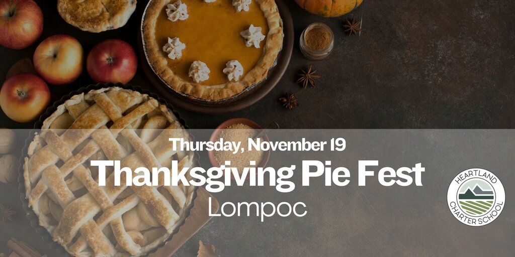 Thanksgiving Pie Fest- Heartland Charter School Banner