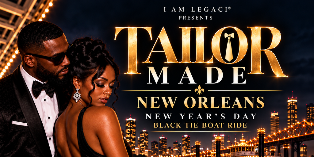 TAILOR MADE 2027: New Year’s Day Black Tie Boat Ride | New Orleans Banner