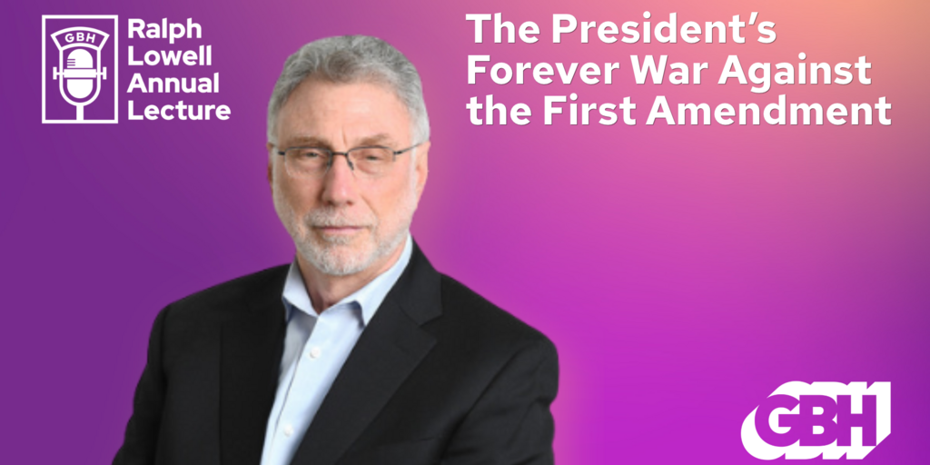 Second Annual Ralph Lowell Lecture featuring Marty Baron Banner