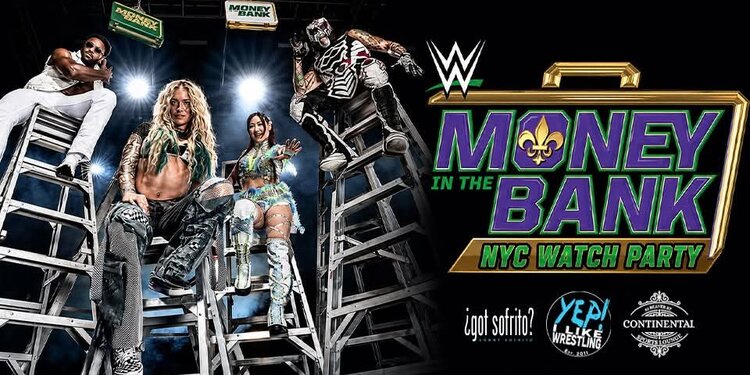 WWE Money In The Bank 2026 NYC Watch Party at Continental Sports Lounge