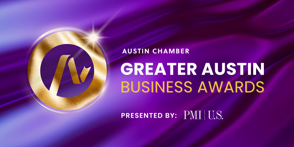 2026 Greater Austin Business Awards Banner