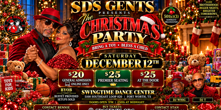 SDS GENTS 14TH ANNUAL CHRISTMAS PARTY / TOY DRIVE 