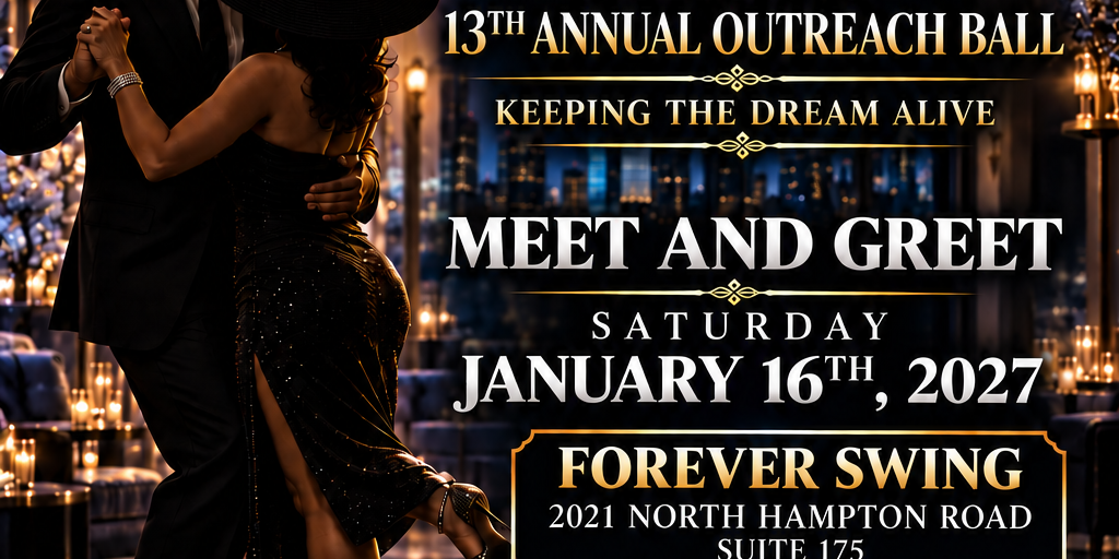 SDS Gents 13th Annual Outreach Ball Meet & Greet Banner