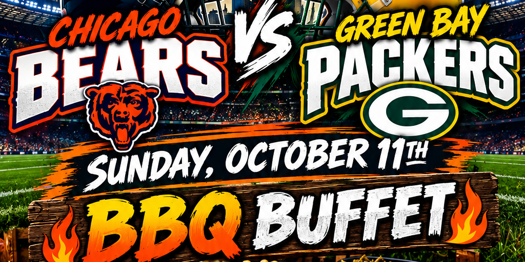 Bears Tailgate Party at the food truck park  Banner