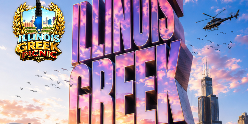 Illinois greek Picnic Banner