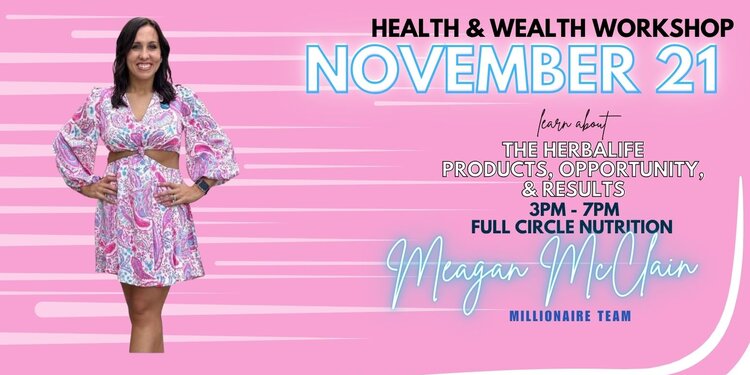 November Health & Wealth Workshop