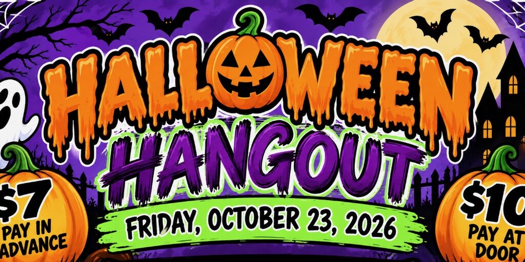 Halloween Hangout 2026 Banner