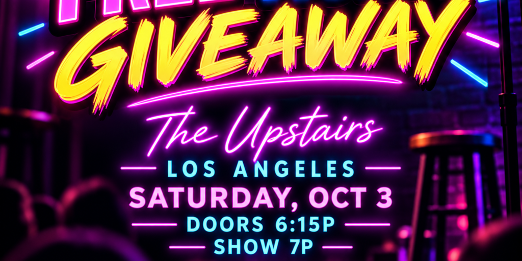 The Upstairs Comedy Show Banner