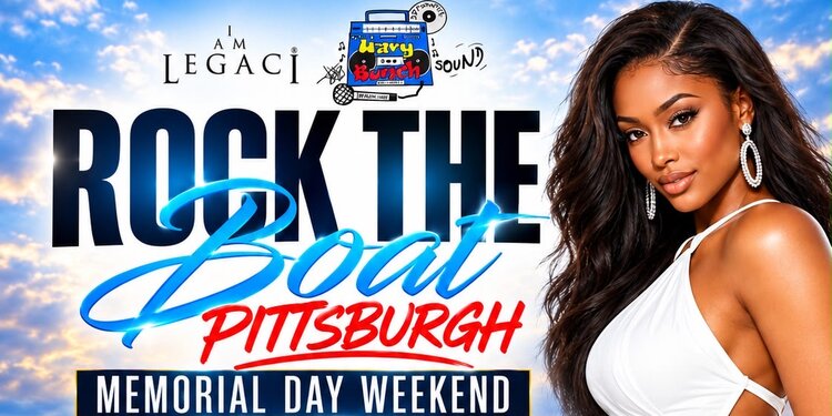 ROCK THE BOAT Pittsburgh All-White Memorial Day Weekend 2027 Party Cruise