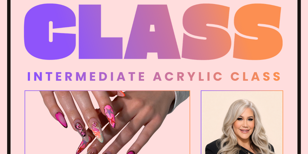 INTERMEDIATE ACRYLIC CLASS  Banner