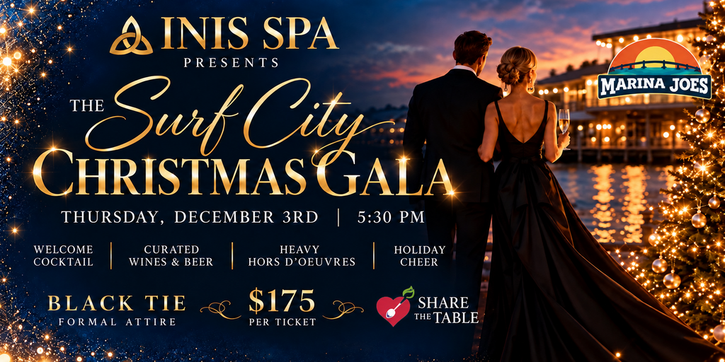 Surf City Christmas Gala Banner