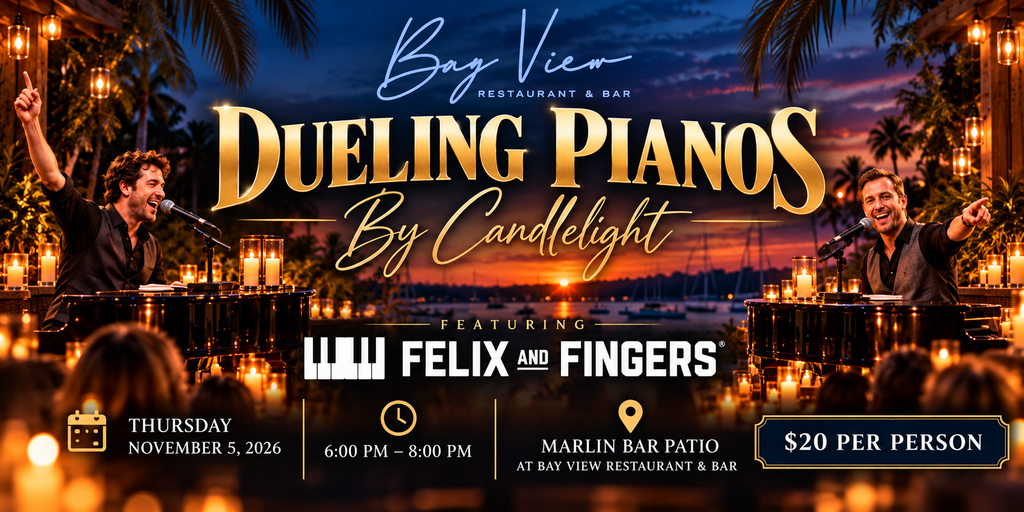 DUELING PIANOS’ CONCERT BY CANDLELIGHT Banner