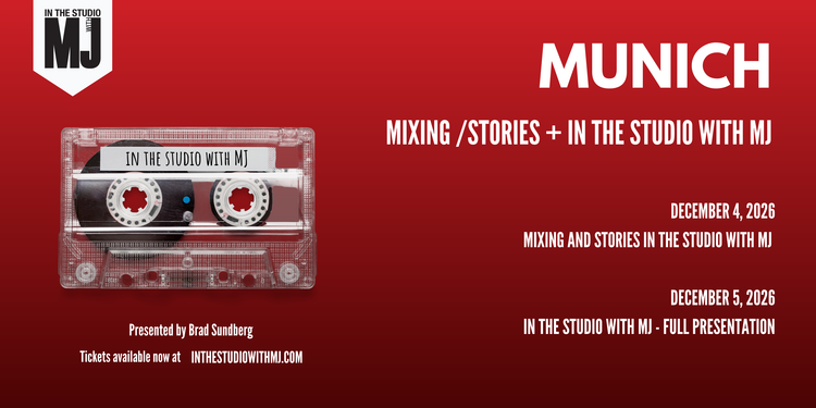 In The Studio With MJ - Munich 2026