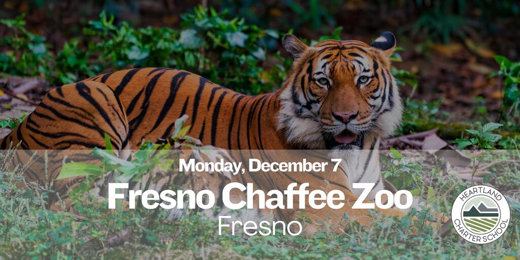 Fresno Chaffee Zoo- Heartland Charter School Banner